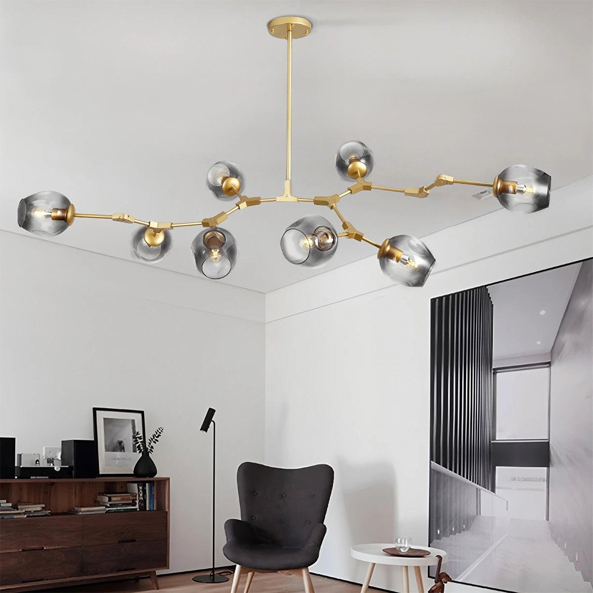 Antizer Freya Modern Glass Chandelier