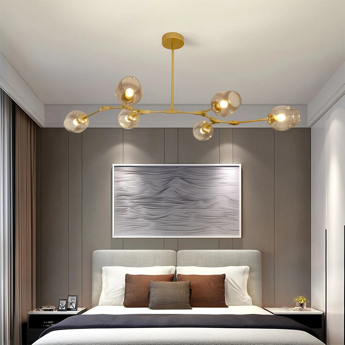 Antizer Freya Modern Glass Chandelier