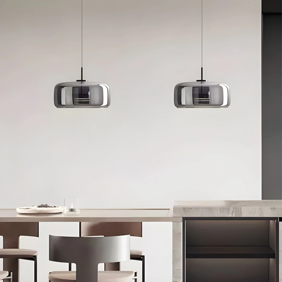 Antizer Morden Glass Pendant Light for Dining Room