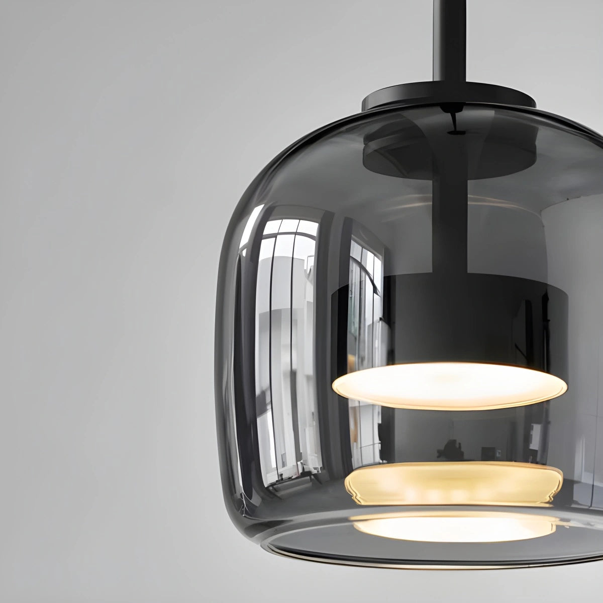 Antizer Morden Glass Pendant Light for Dining Room
