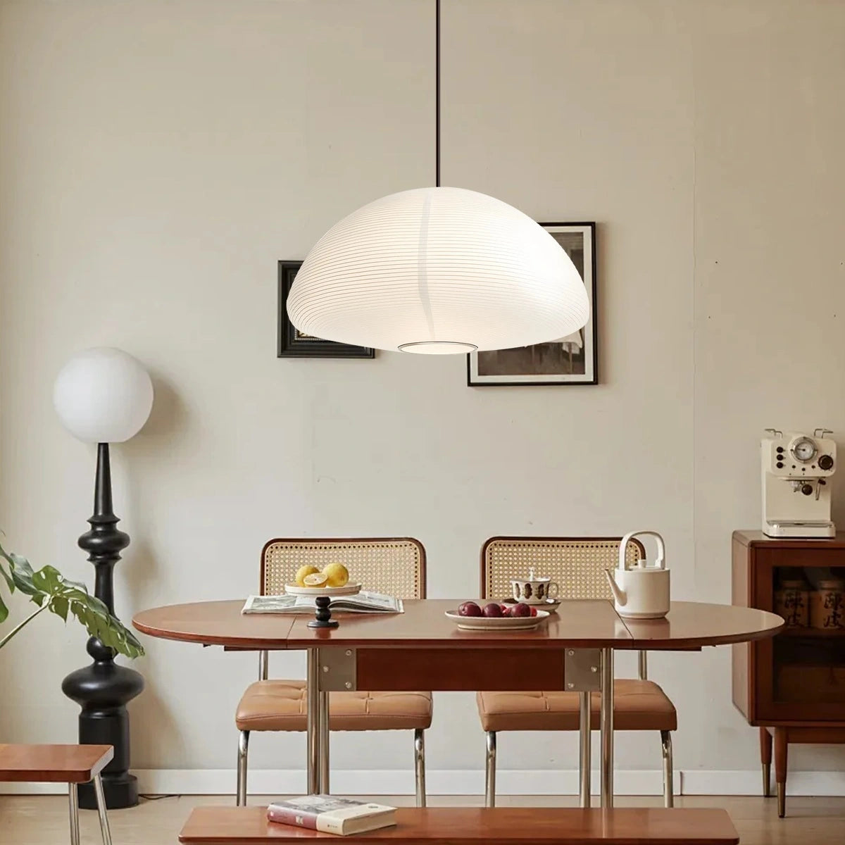 Antizer Hikari Paper Lantern Pendant Light for Bedroom