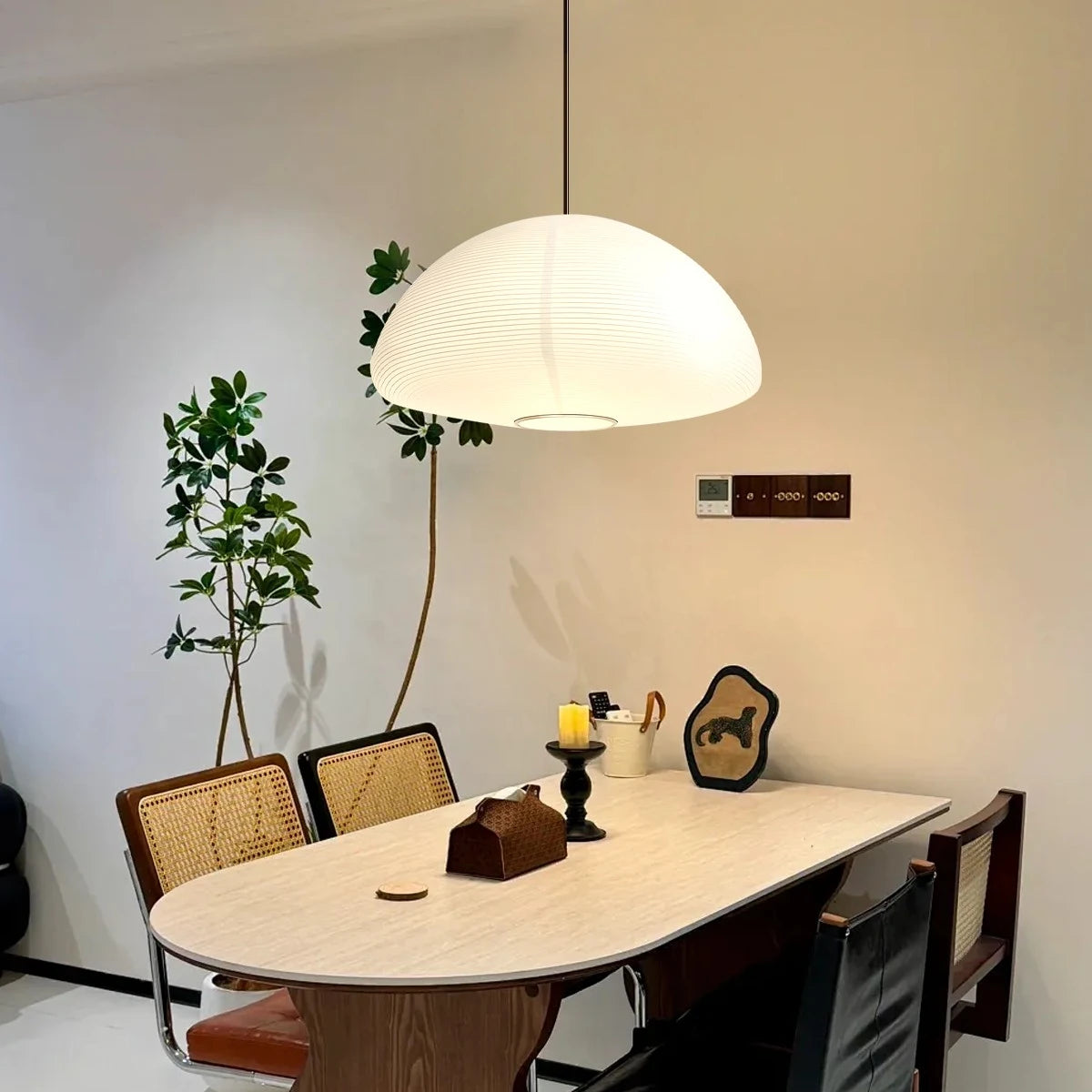 Antizer Hikari Paper Lantern Pendant Light for Bedroom