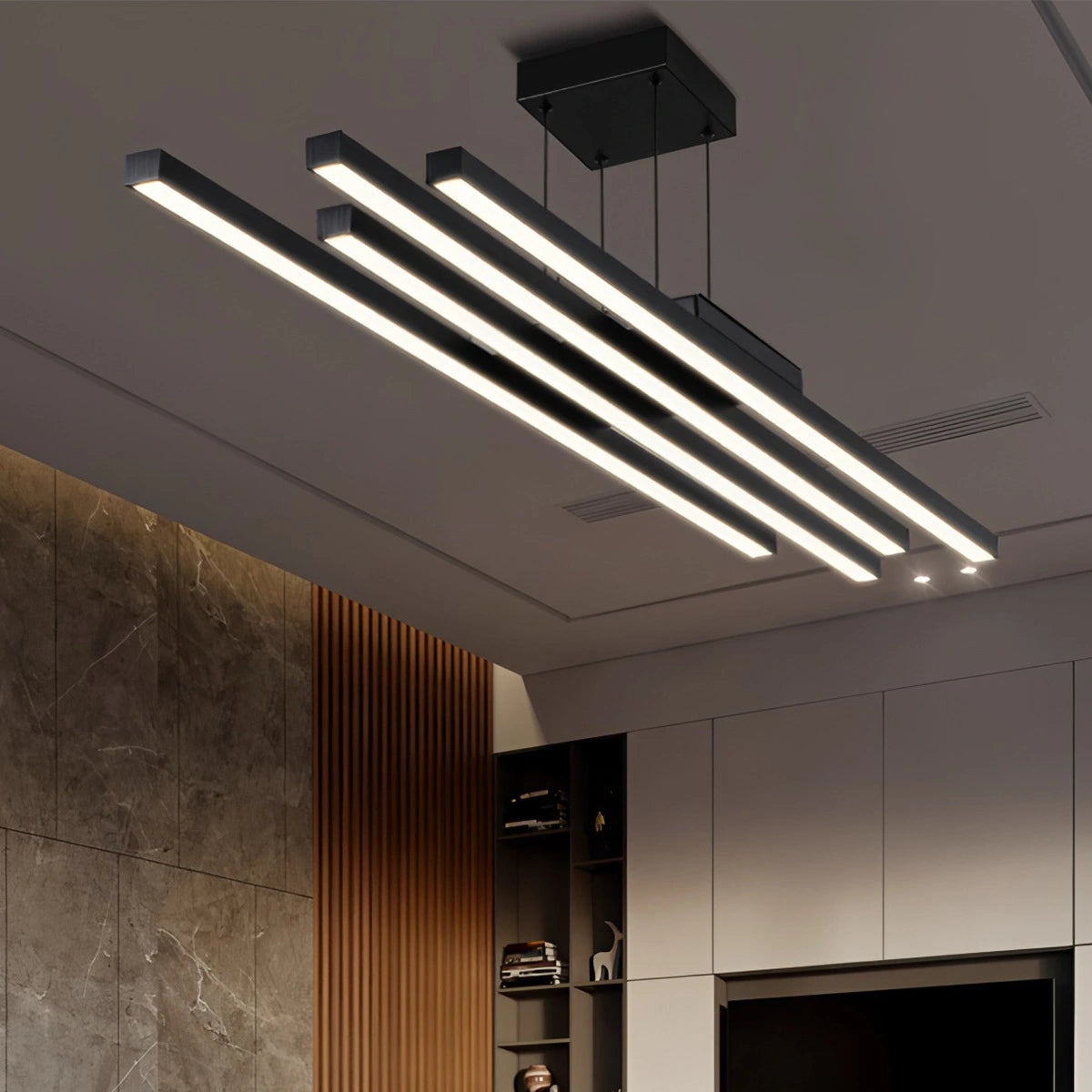 Antizer Linear Multi-Bar LED Pendant Light