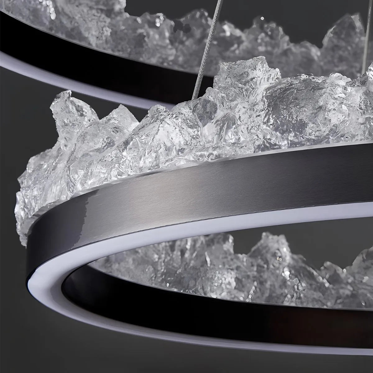 Antizer Modern Light Luxury Iceberg Chandelier