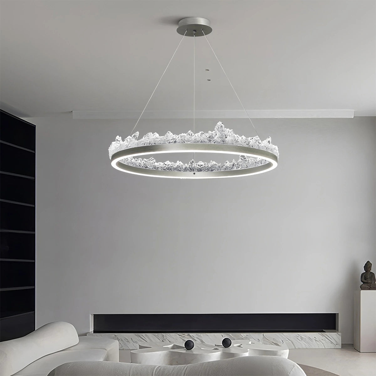 Antizer Modern Light Luxury Iceberg Chandelier