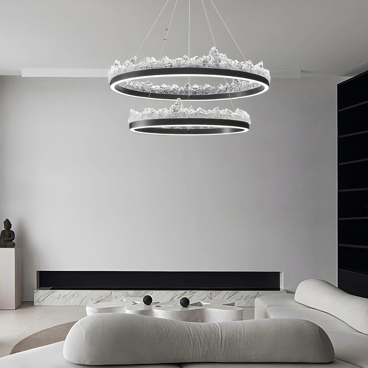 Antizer Modern Light Luxury Iceberg Chandelier