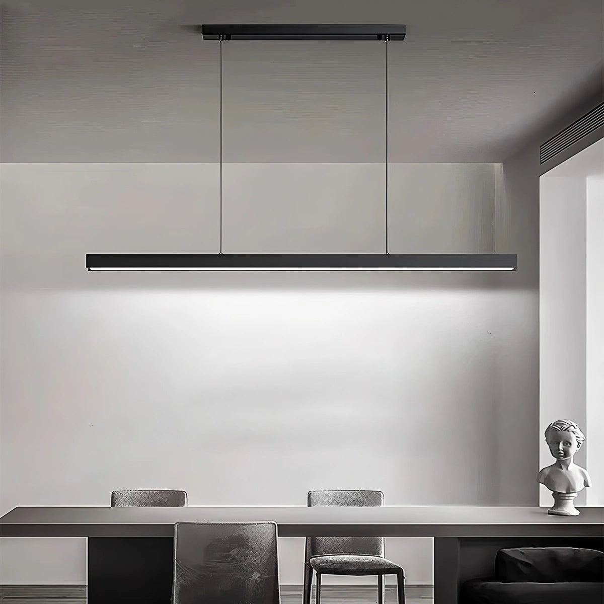 Antizer Modern Linear Pendant Light for Kitchen Island