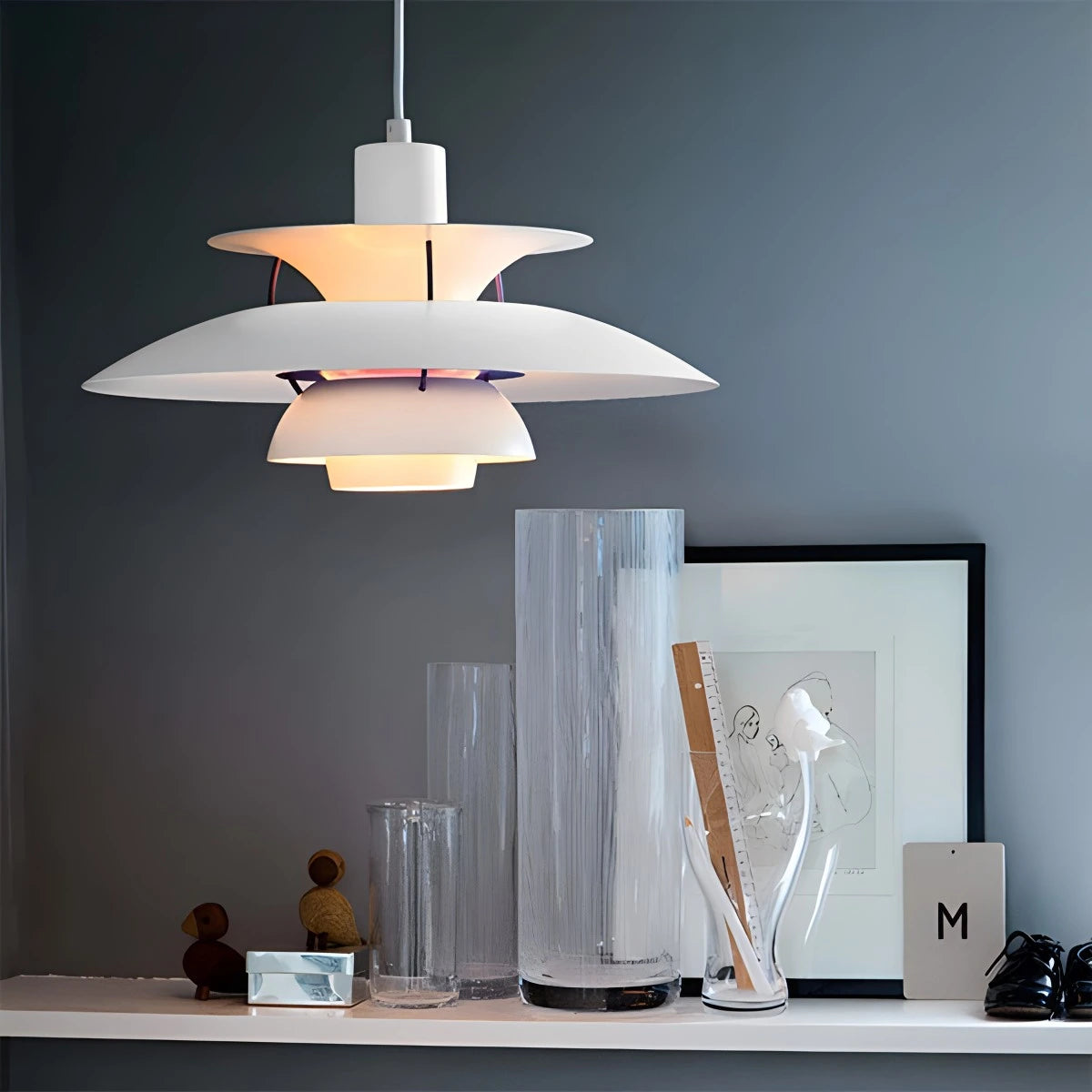 Antizer Modern Nordic Style Multi-layer Hanging Pendant Lamp