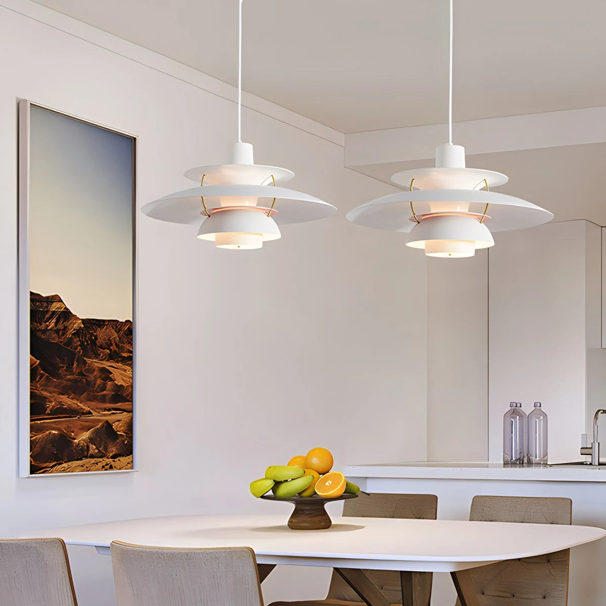 Antizer Modern Nordic Style Multi-layer Hanging Pendant Lamp