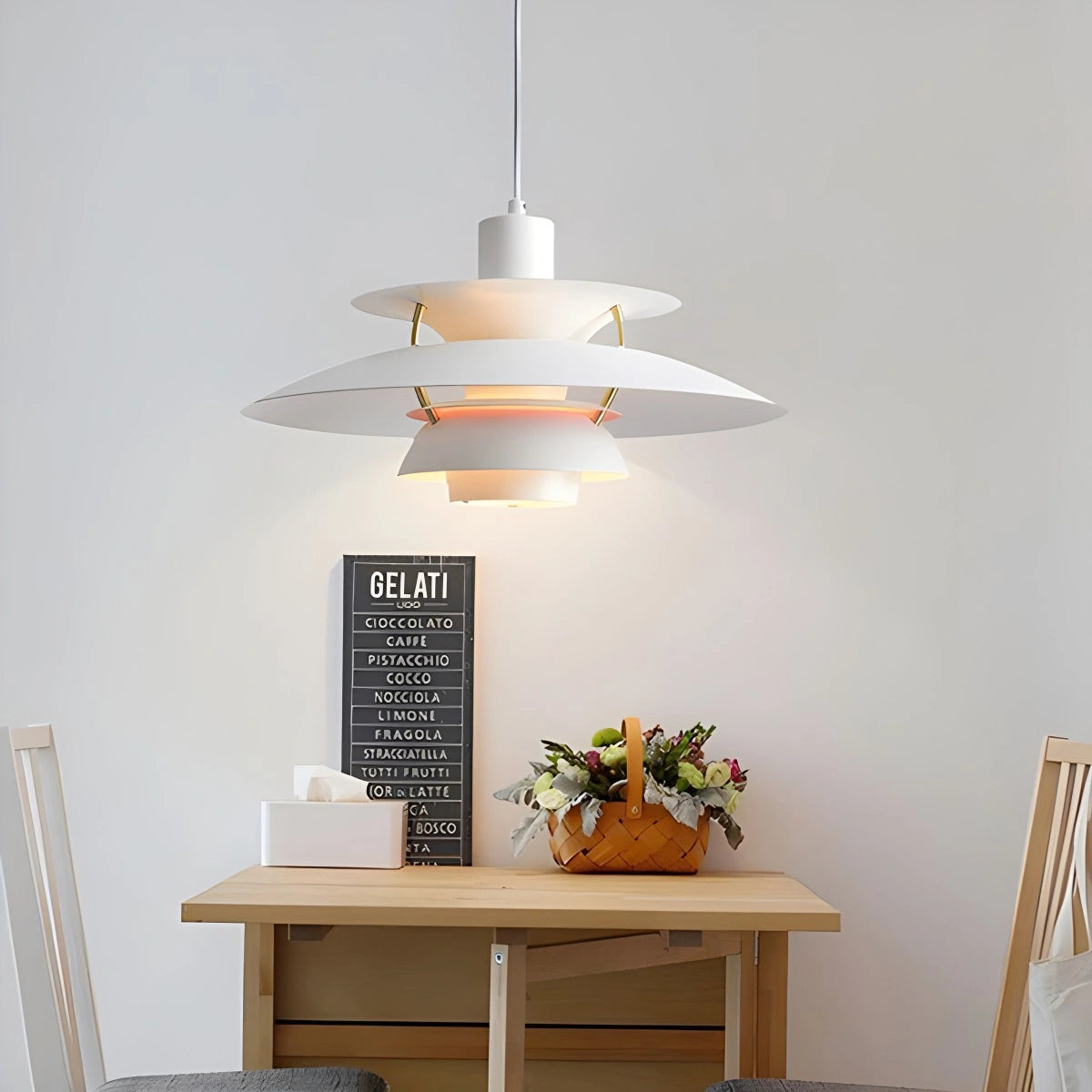 Antizer Modern Nordic Style Multi-layer Hanging Pendant Lamp