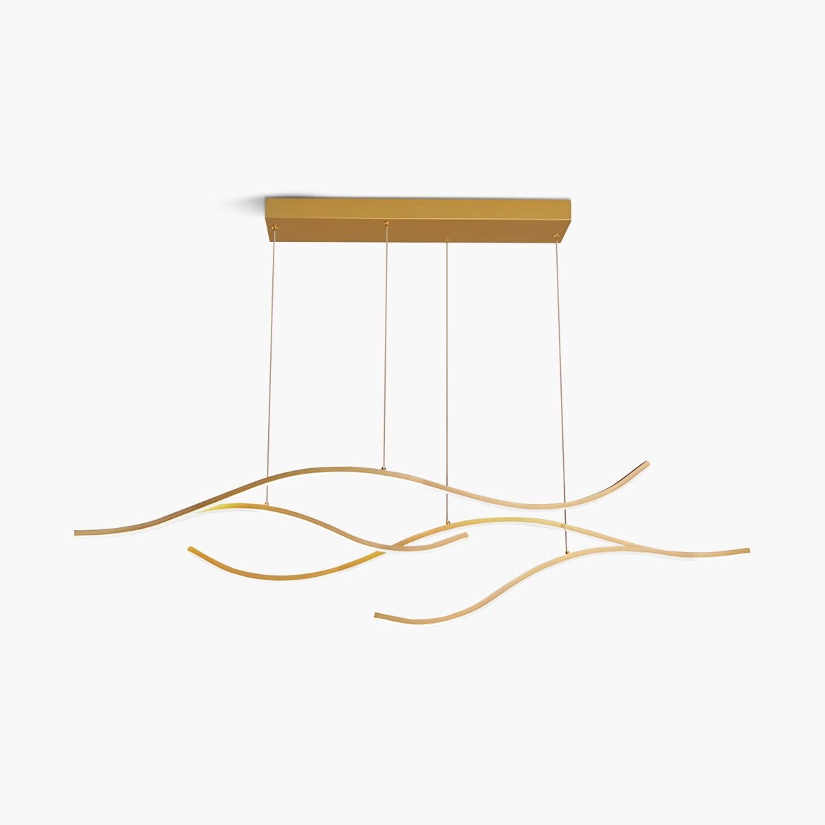 Antizer Modern Waves Hanging Pendant Light
