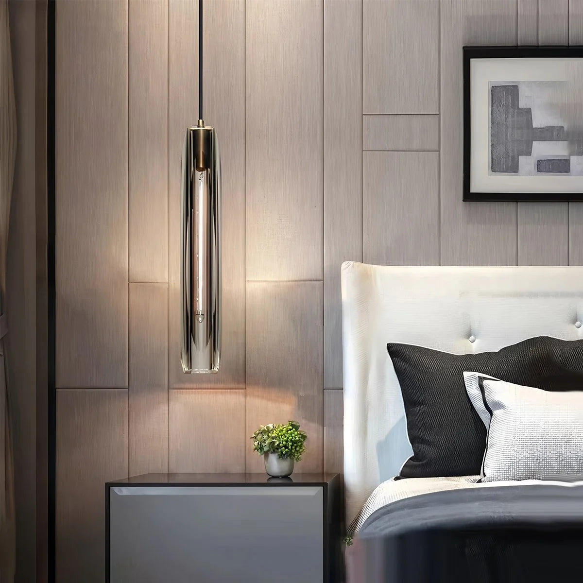 Antizer Rod Light Elegant Post Modern Pendant Light