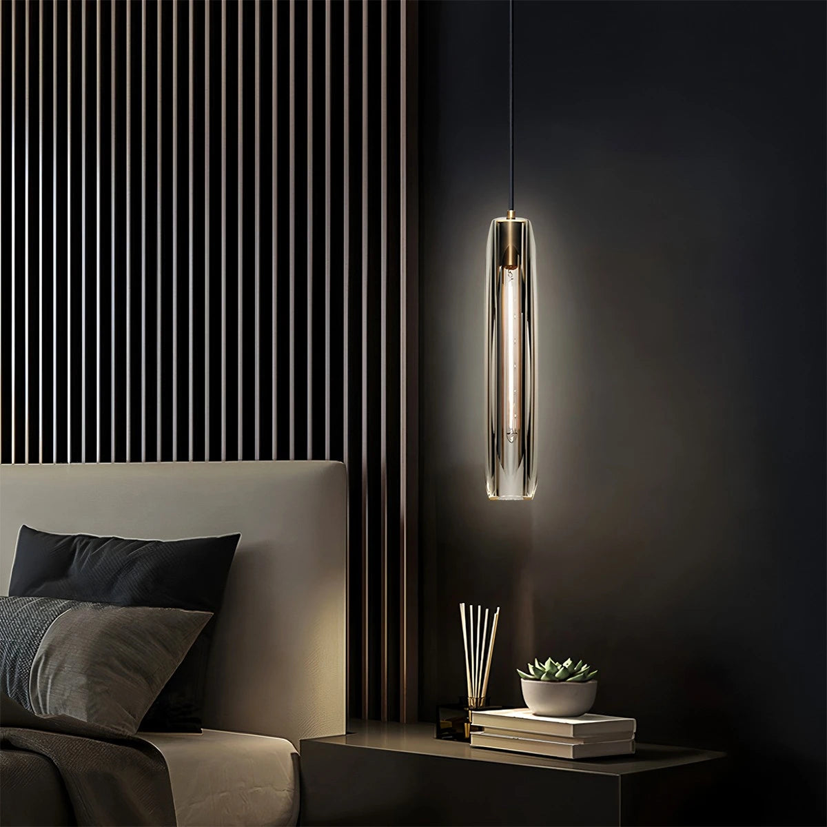 Antizer Rod Light Elegant Post Modern Pendant Light