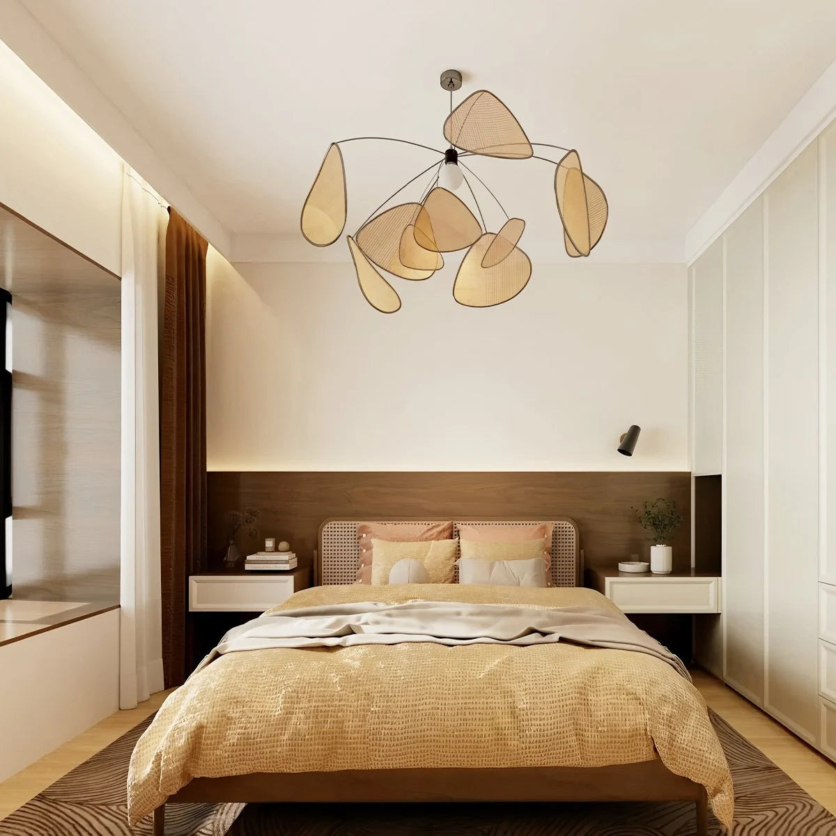 Antizer Screen Cannage Suspension Chandelier