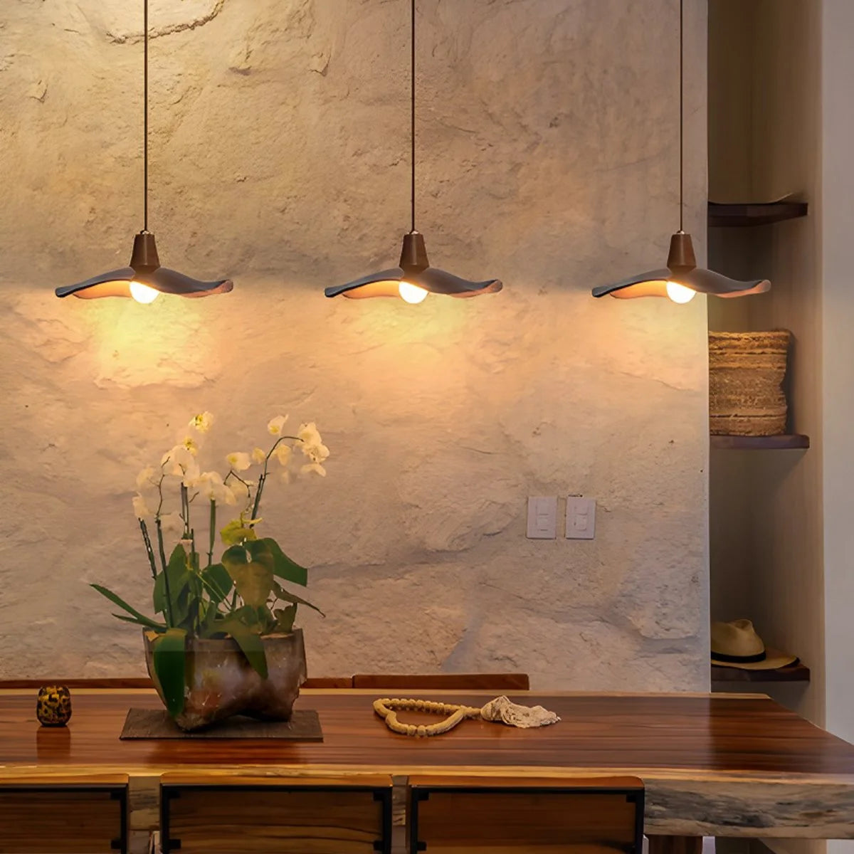 Antizer Retro Wave Wabi Sabi Pendant Light