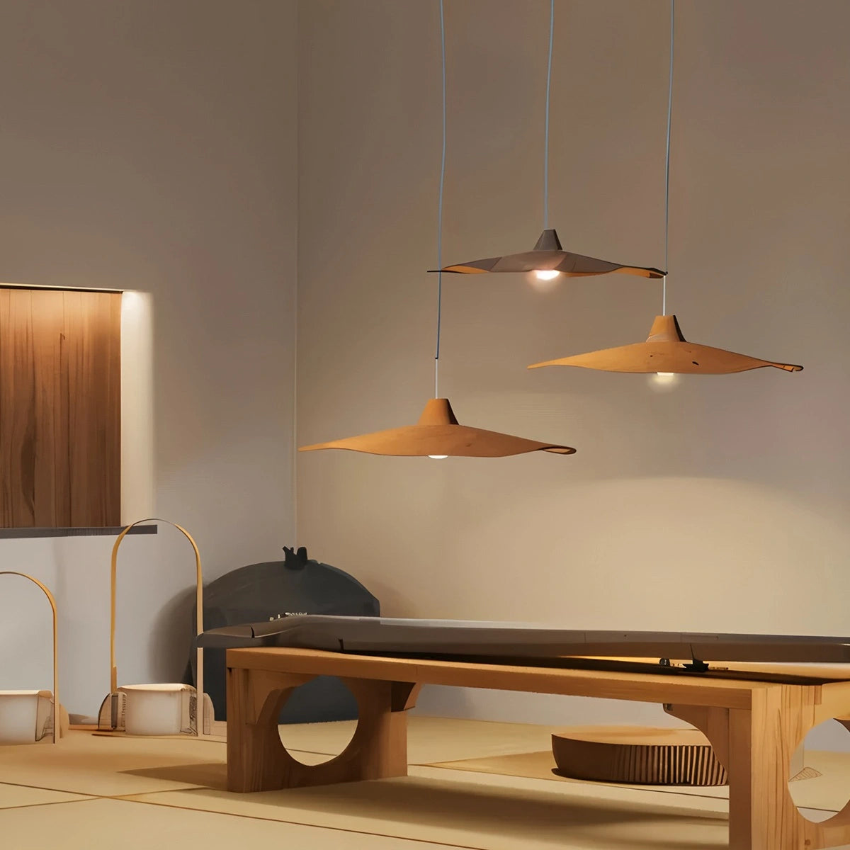 Antizer Retro Wave Wabi Sabi Pendant Light
