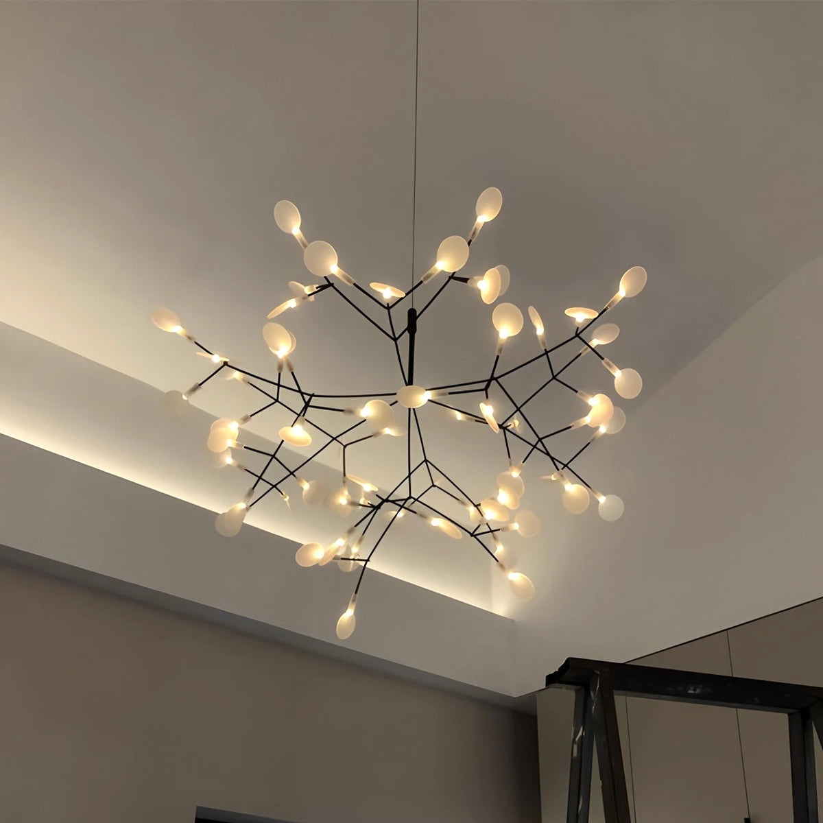 Antizer Black Firefly LED Chandelier
