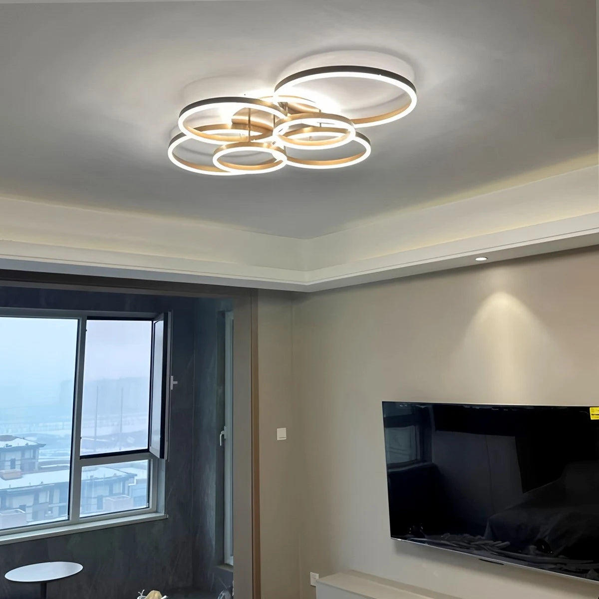 Antizer Circular LED Ceiling Light for Living Room