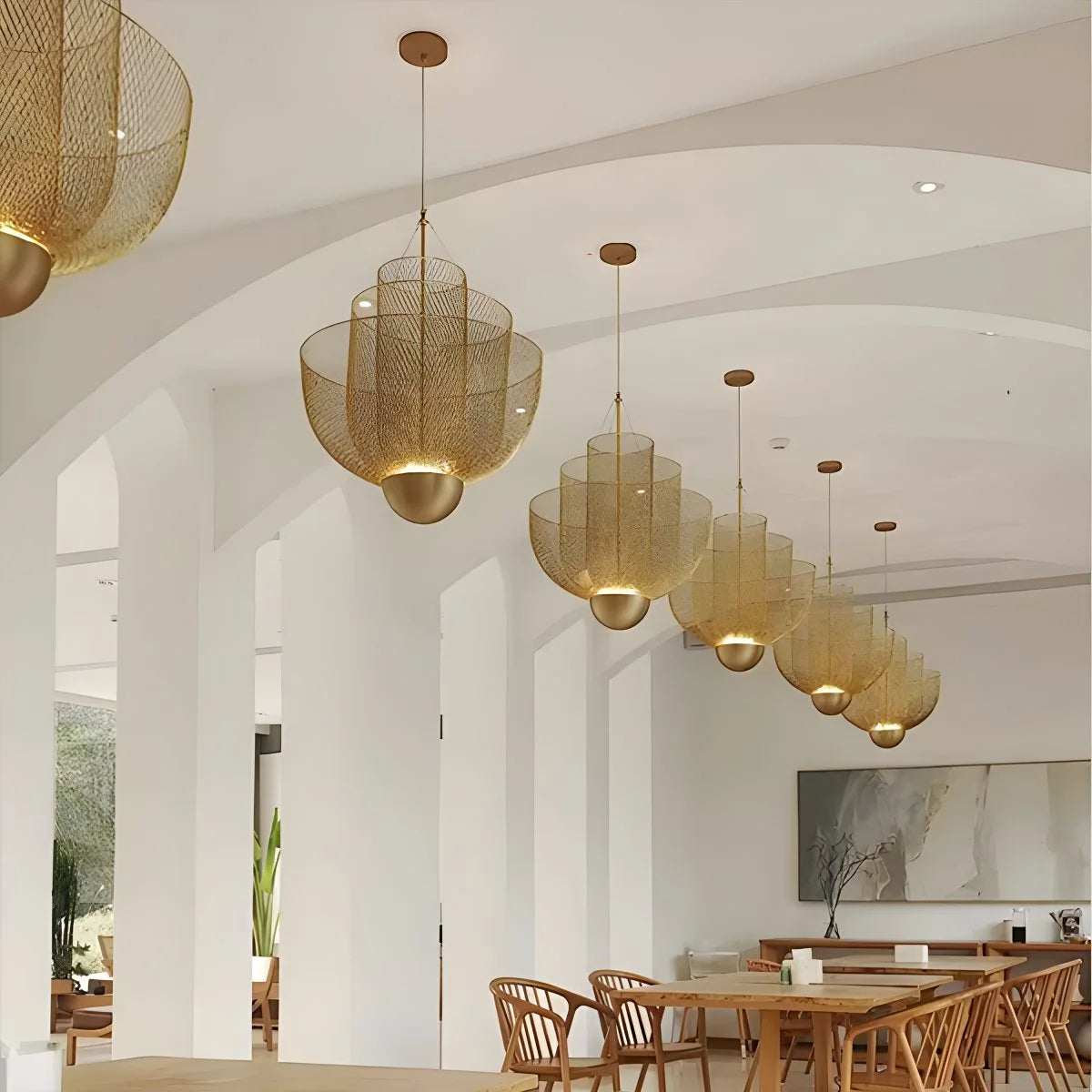 Antizer Meshmatics Hanging Lamp for Kitchens Dining Room