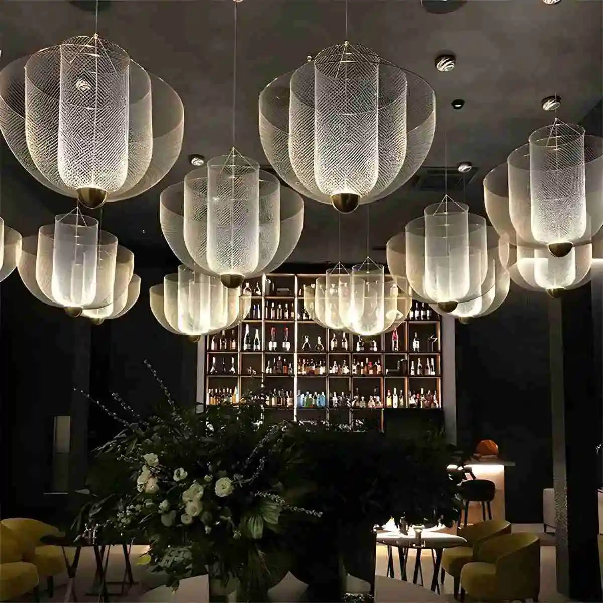 Antizer Meshmatics Hanging Lamp for Kitchens Dining Room