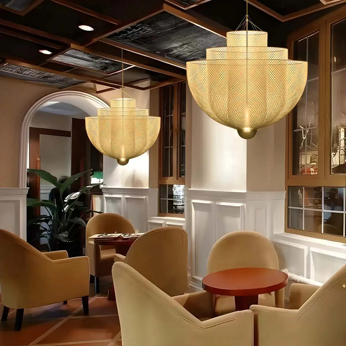 Antizer Meshmatics Hanging Lamp for Kitchens Dining Room