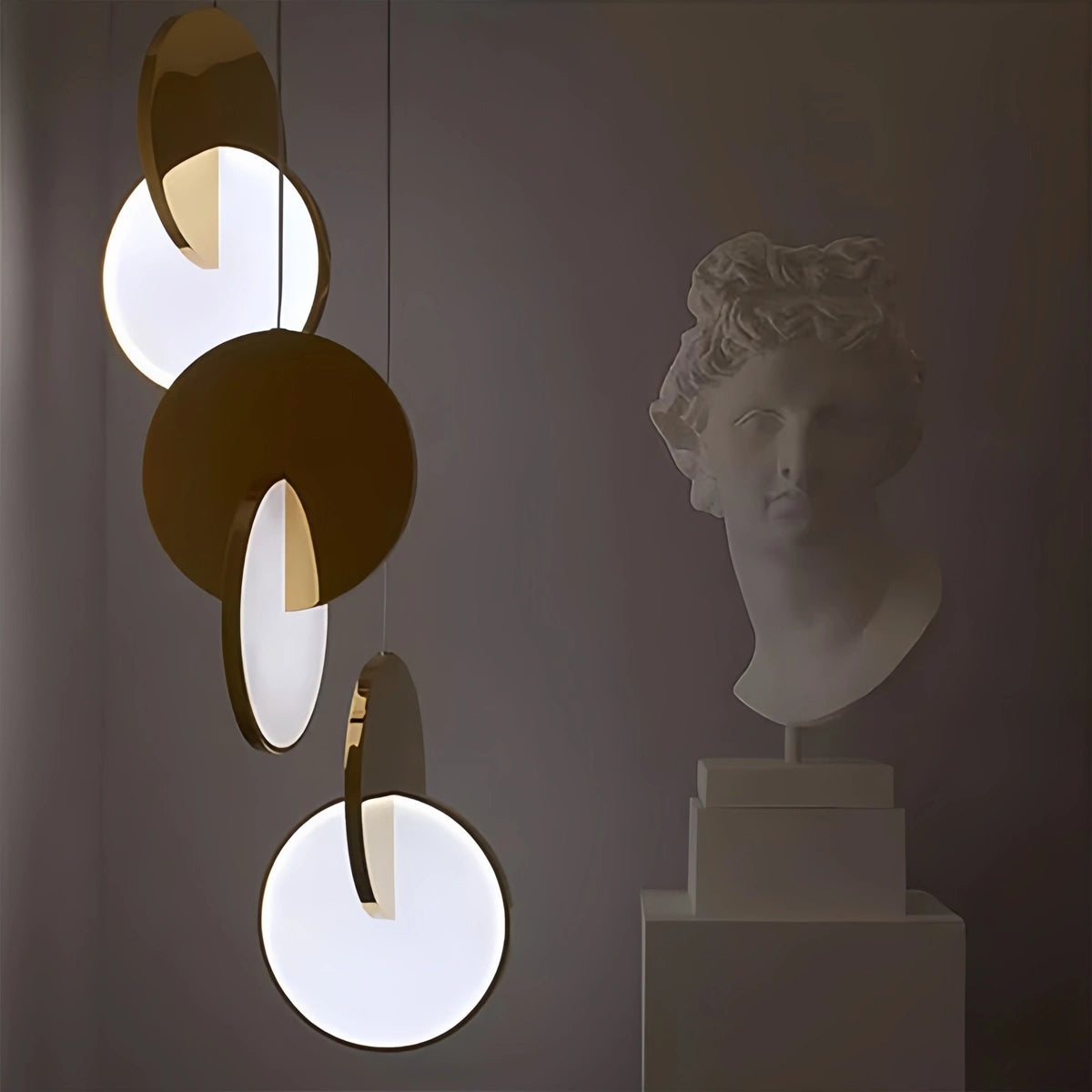 Antizer Minimalist LED Pendant Light for Living Room Kitchen