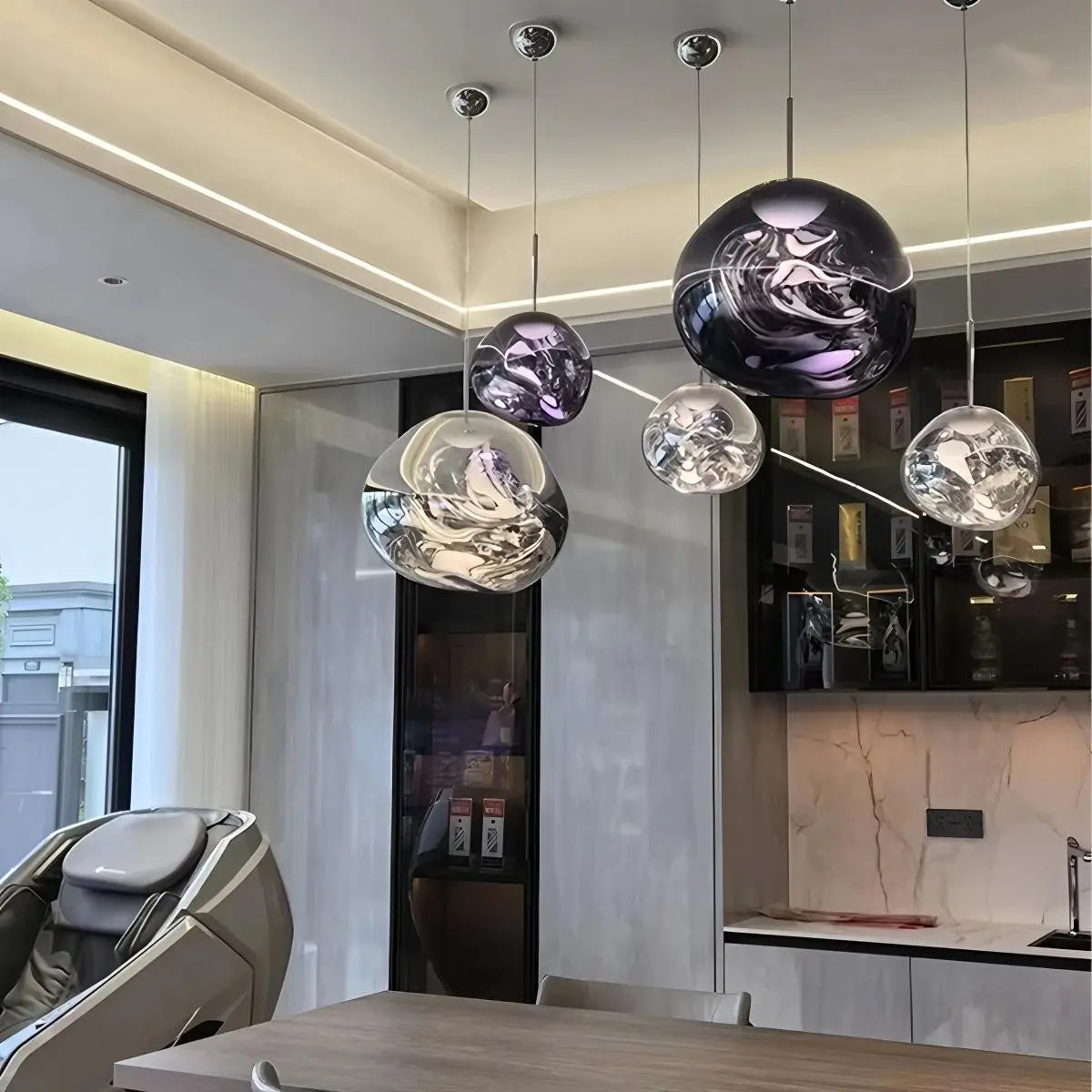 Antizer Modern Lava Pendant Light for Dining Room