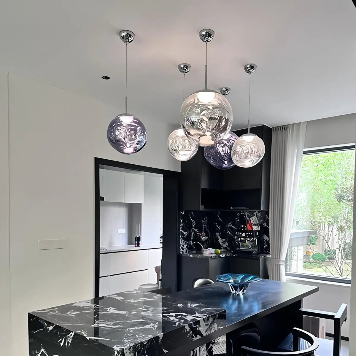 Antizer Modern Lava Pendant Light for Dining Room