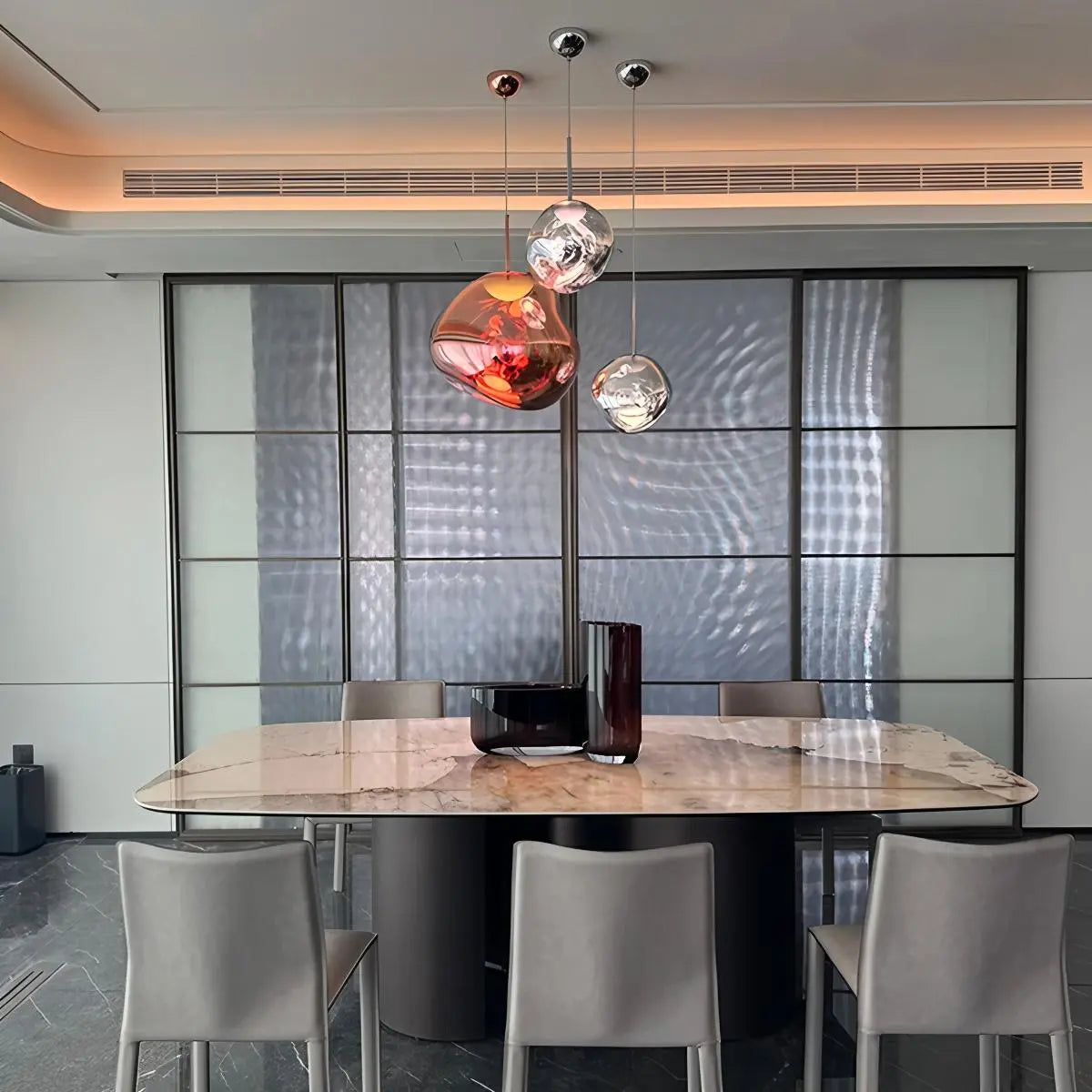 Antizer Modern Lava Pendant Light for Dining Room