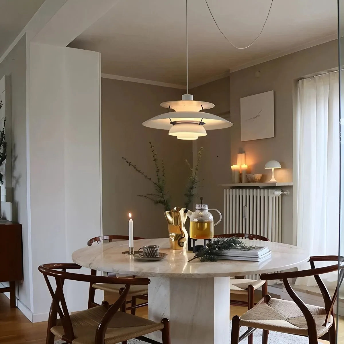 Antizer Modern Nordic Style Multi-layer Hanging Pendant Lamp