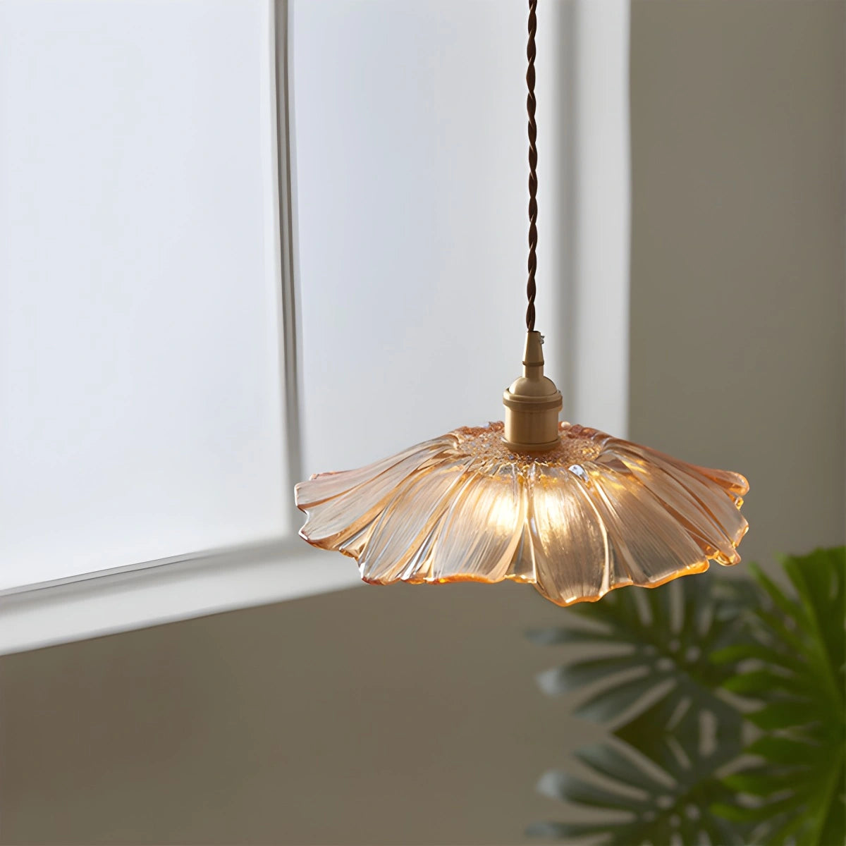 Antizer Nordic Japanese Glass Chandelier for Living Room