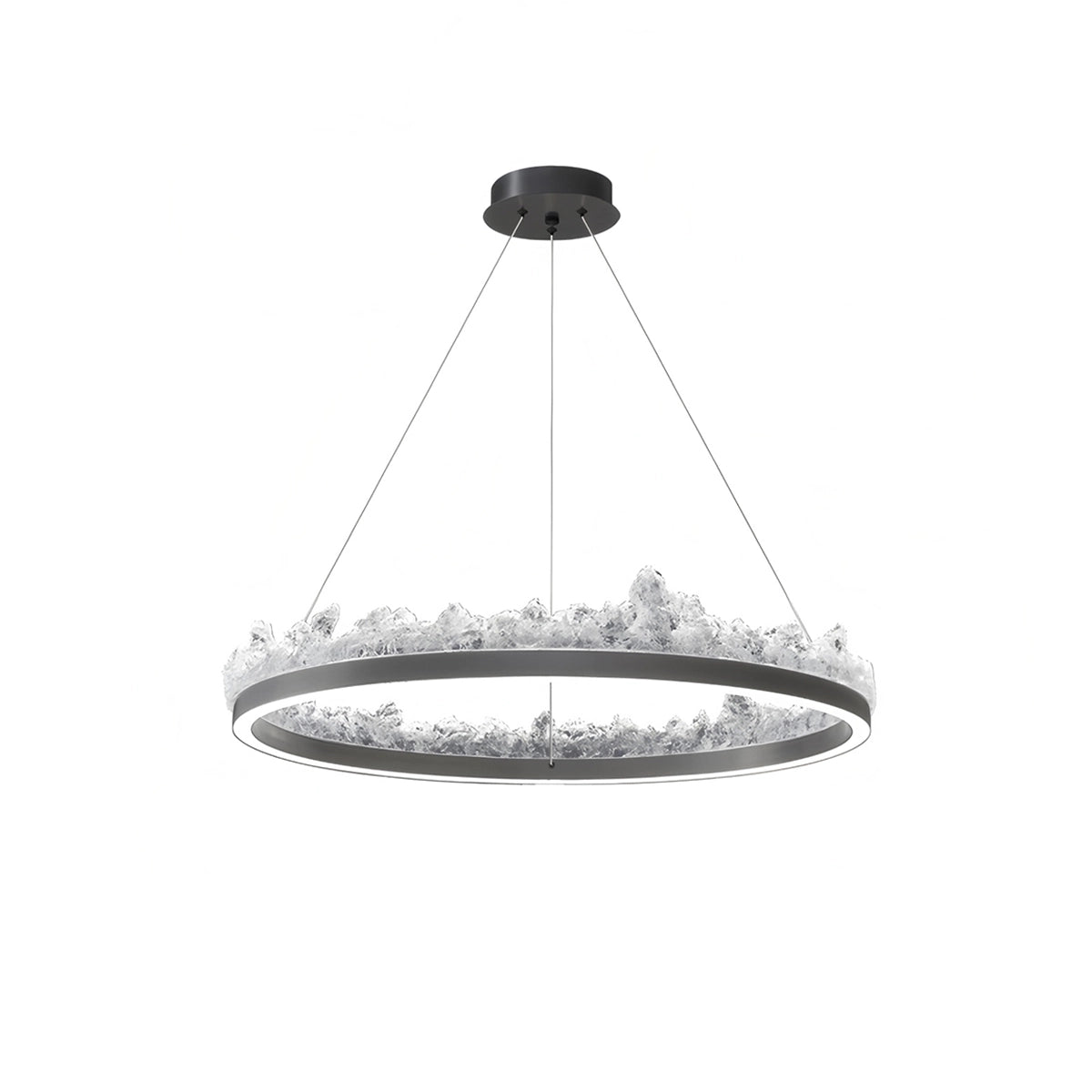 Antizer Modern Light Luxury Iceberg Chandelier