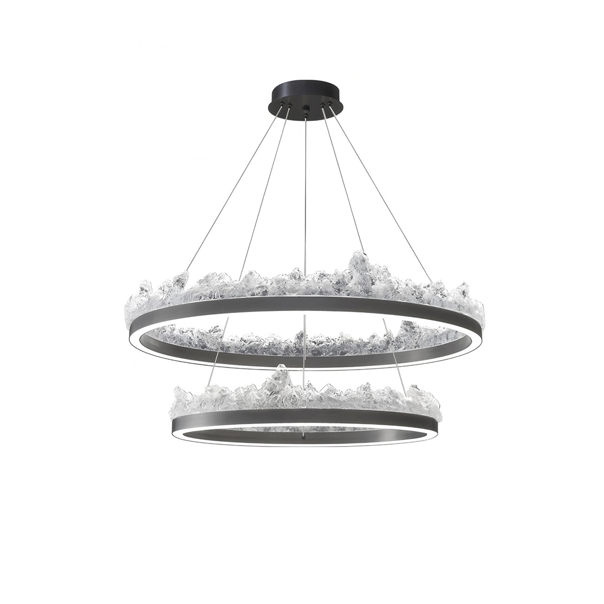 Antizer Modern Light Luxury Iceberg Chandelier