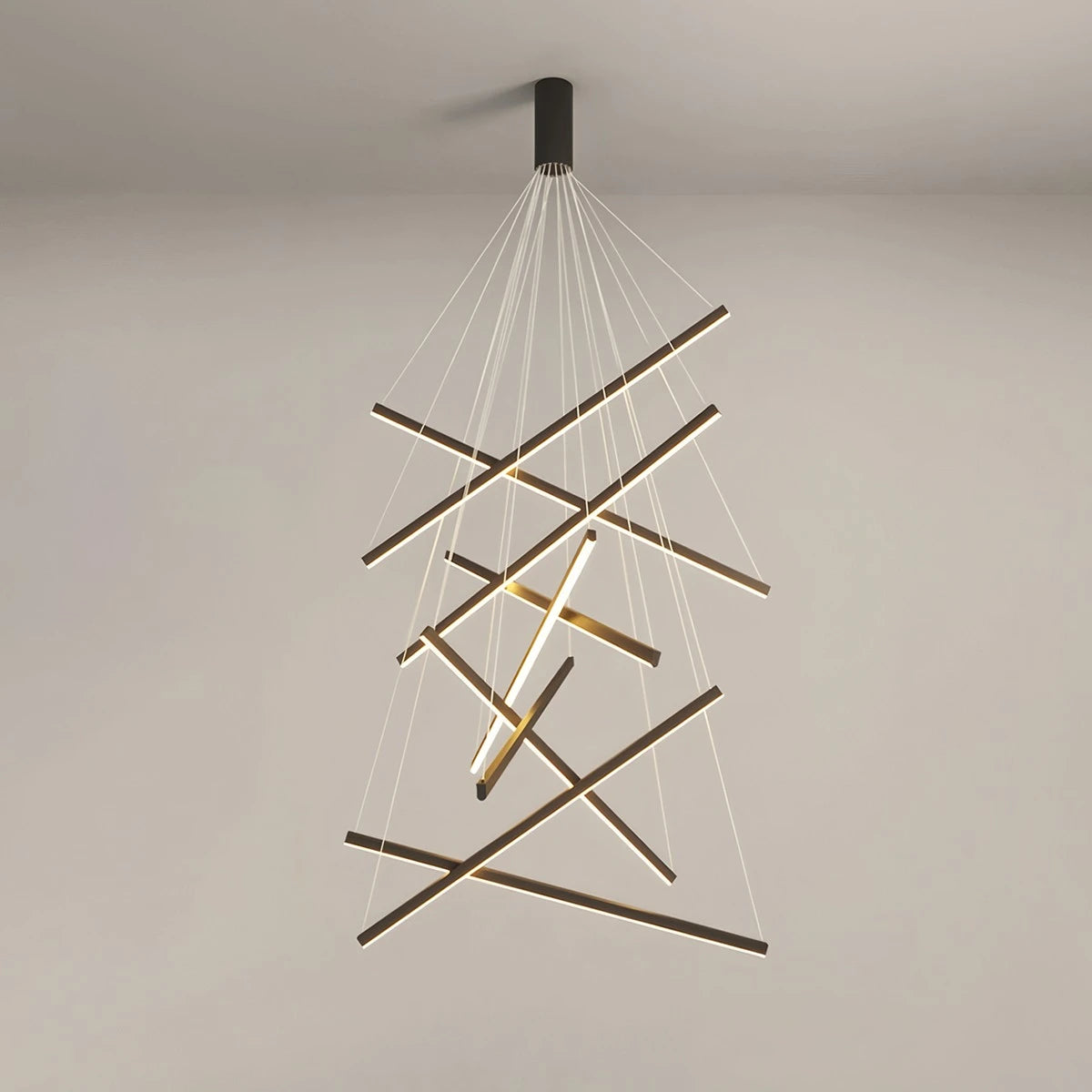 Antizer Custom Multi Light Sticks LED Chandelier