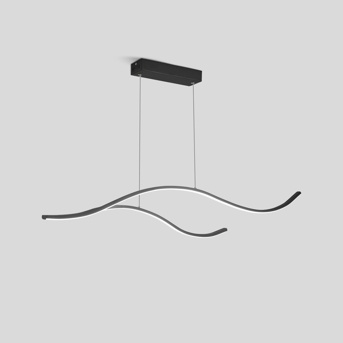 Antizer Modern Waves Hanging Pendant Light