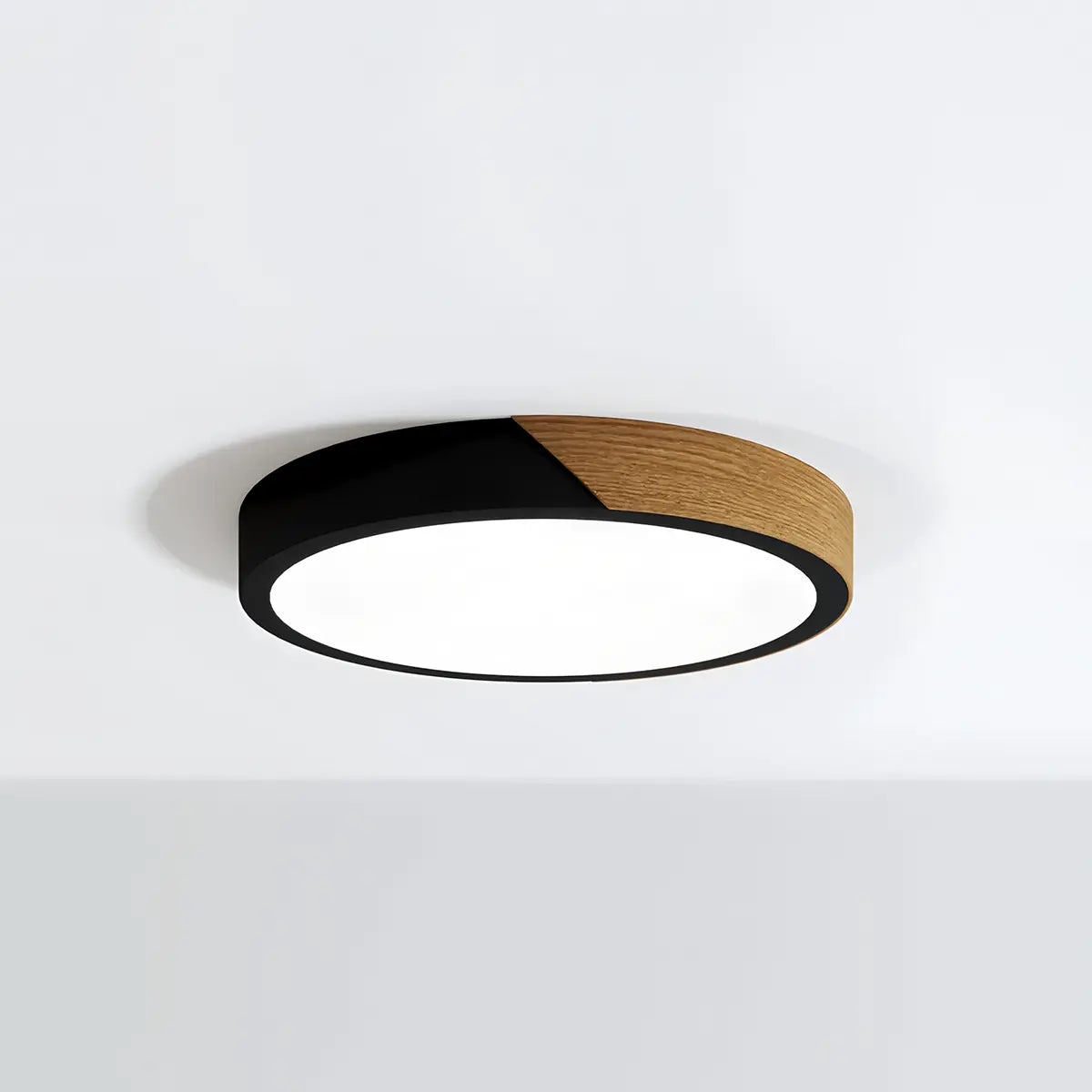 Antizer Minimalist Wood Ceiling Light for Bedroom