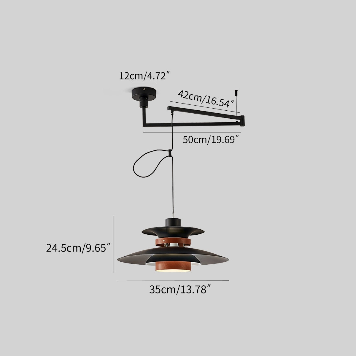 Antizer Mercero UFO Pendant Light for kitchen Dining Area