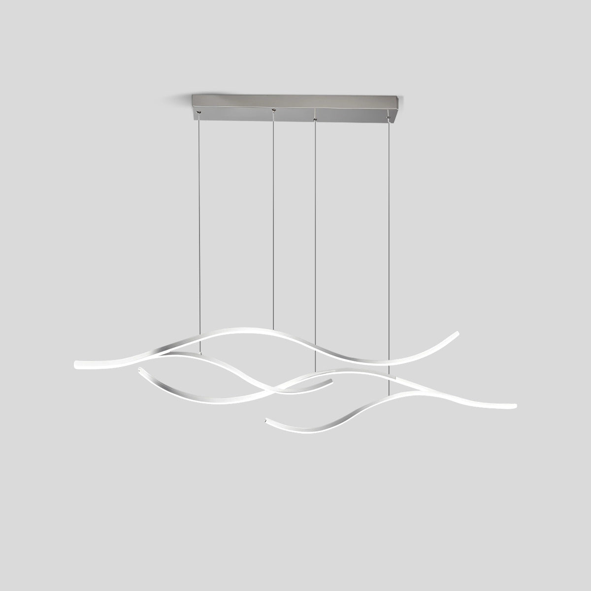 Antizer Modern Waves Hanging Pendant Light