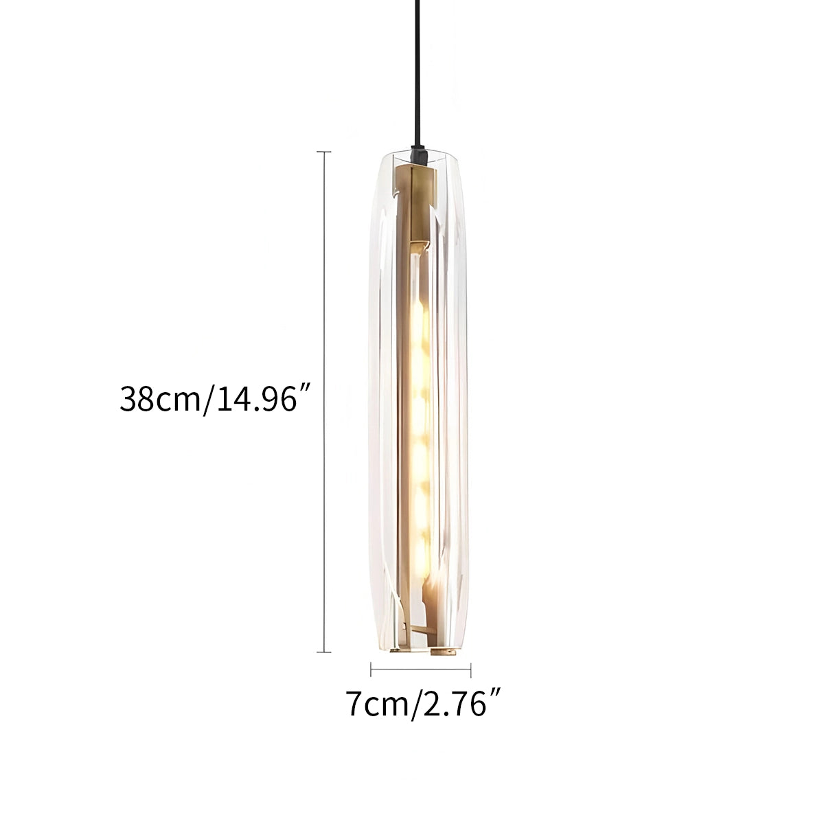 Antizer Rod Light Elegant Post Modern Pendant Light