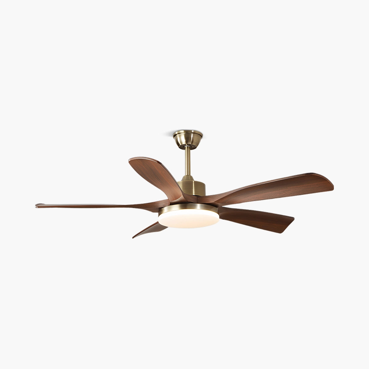 Antizer Modern 5-leaf Remote Control Ceiling Fan Light