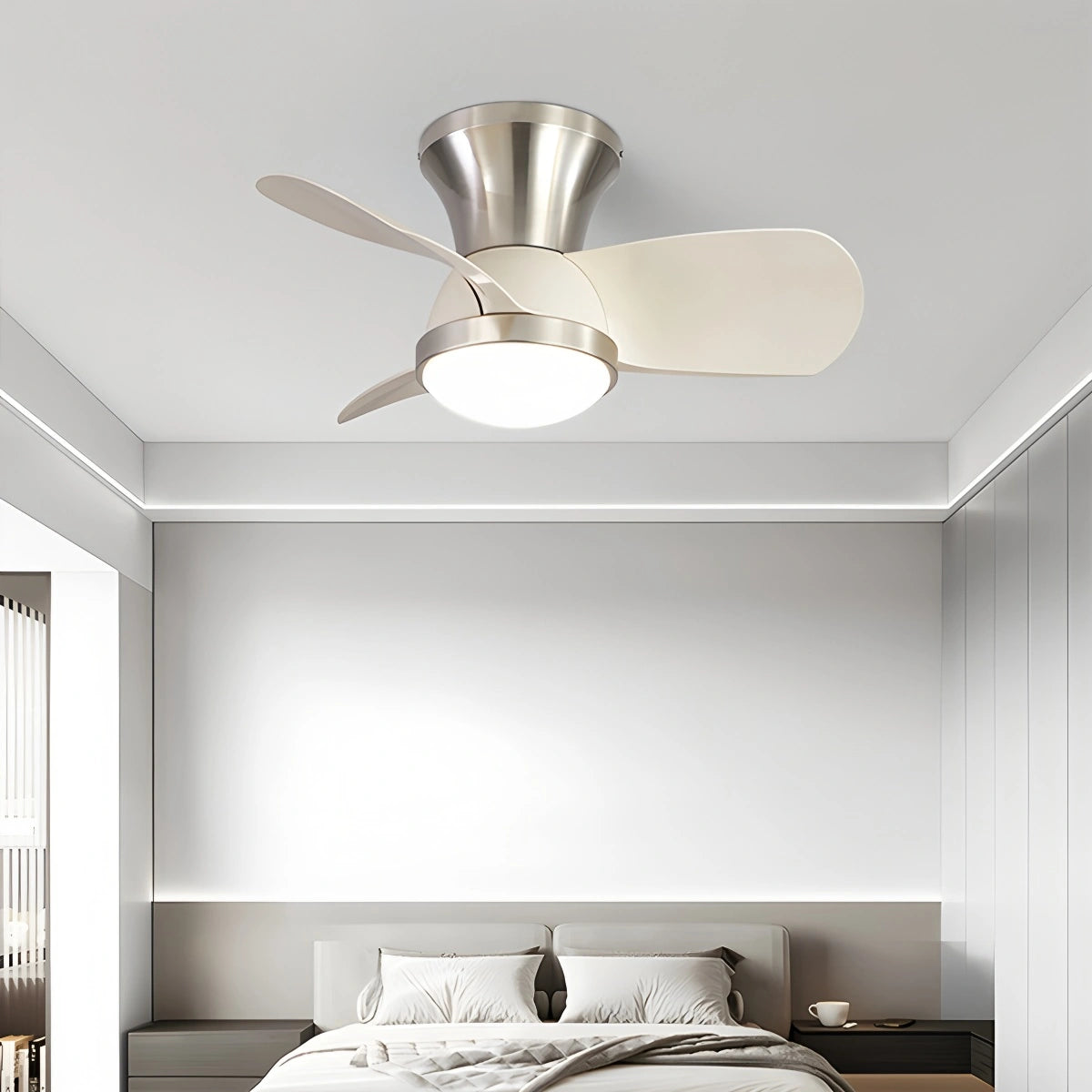 Antizer Simple Ceiling Fan Light for Children's Room