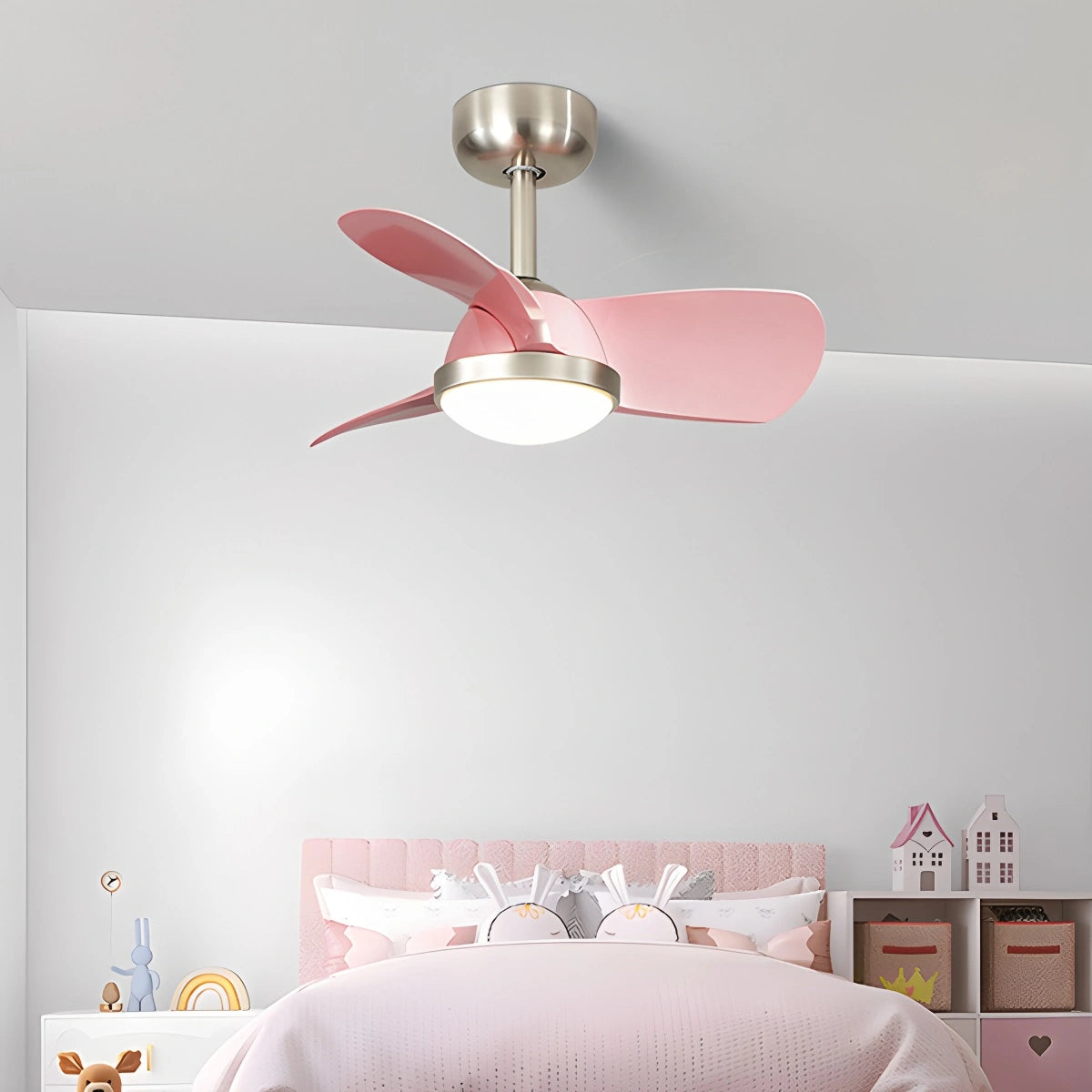 Antizer Simple Ceiling Fan Light for Children's Room