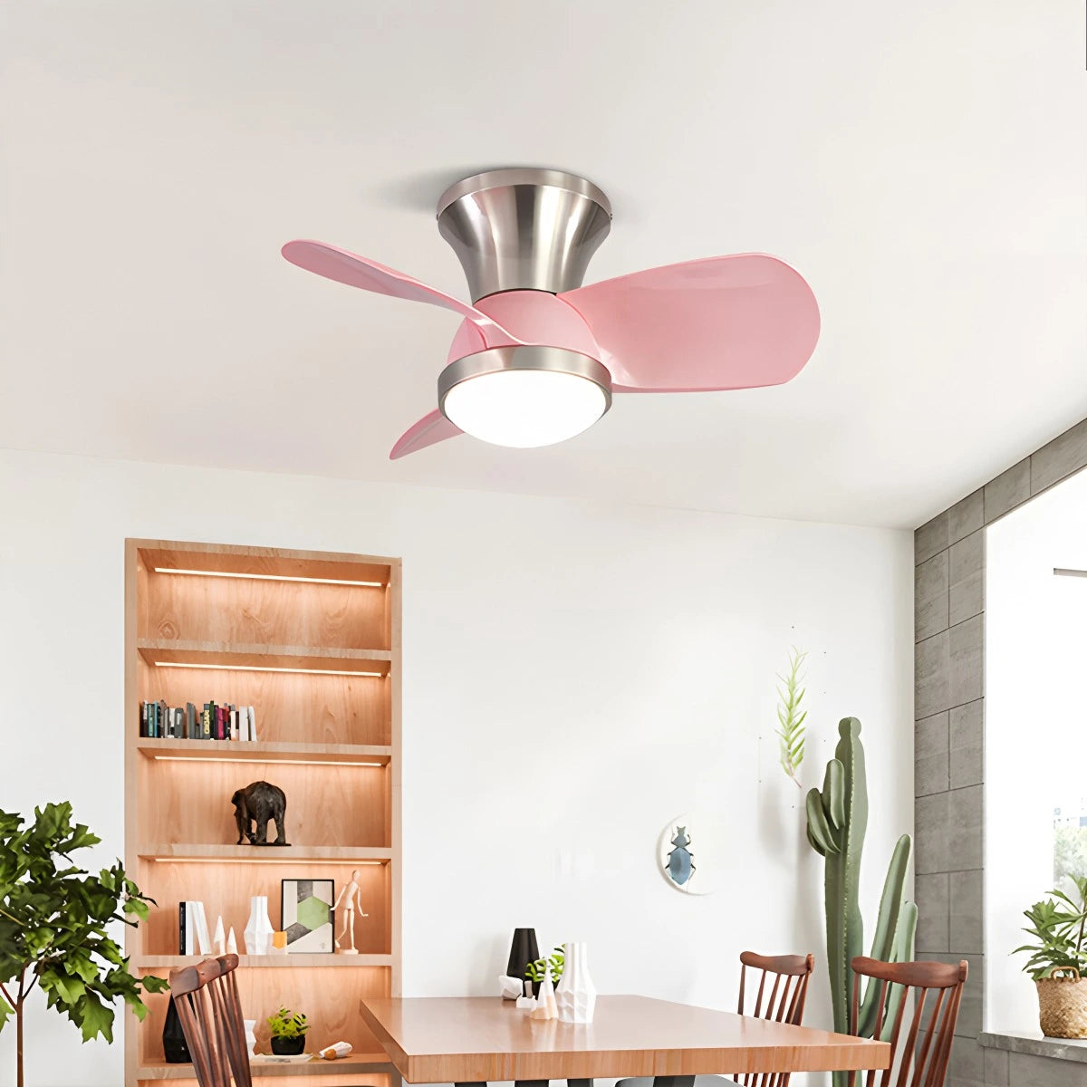 Antizer Simple Ceiling Fan Light for Children's Room