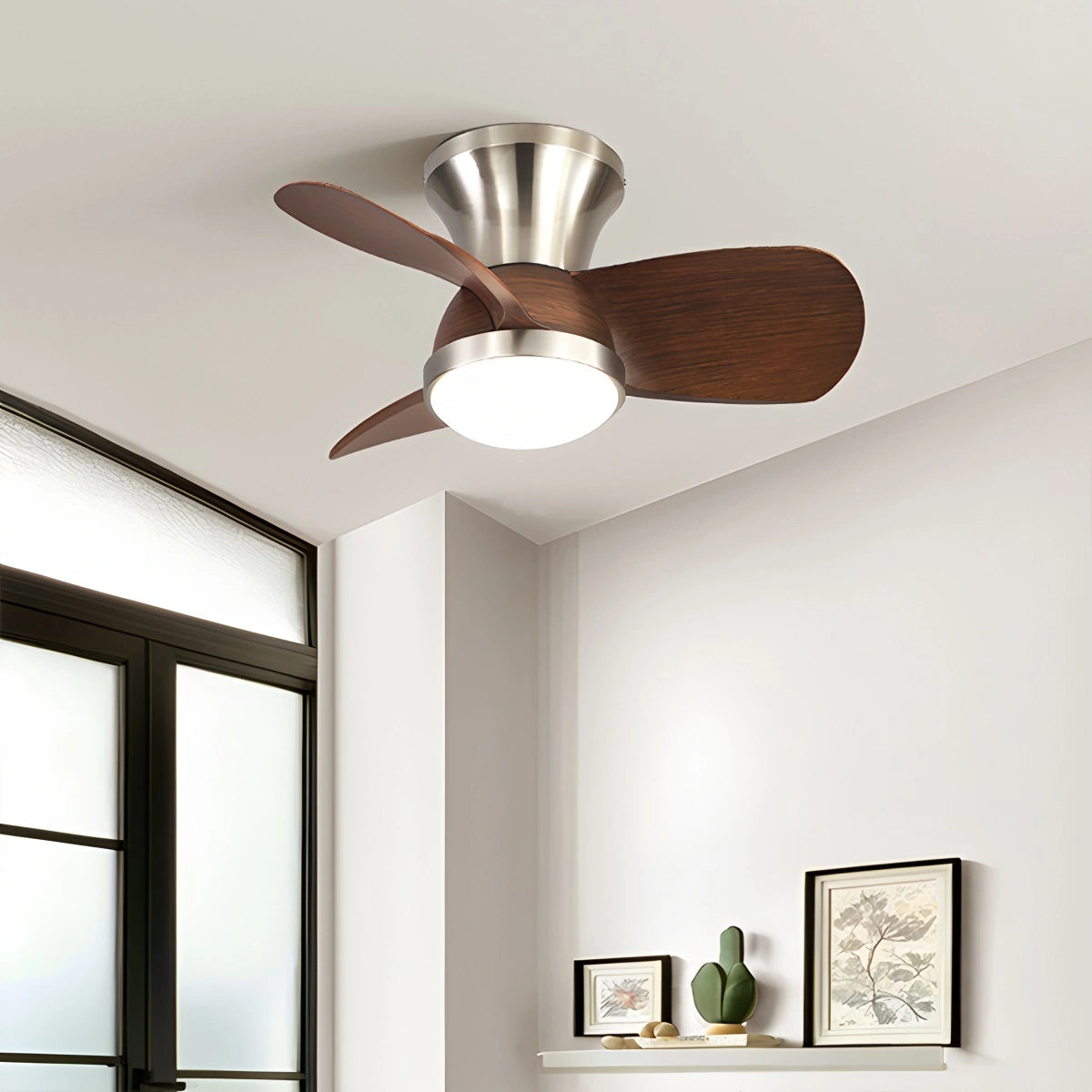 Antizer Simple Ceiling Fan Light for Children's Room