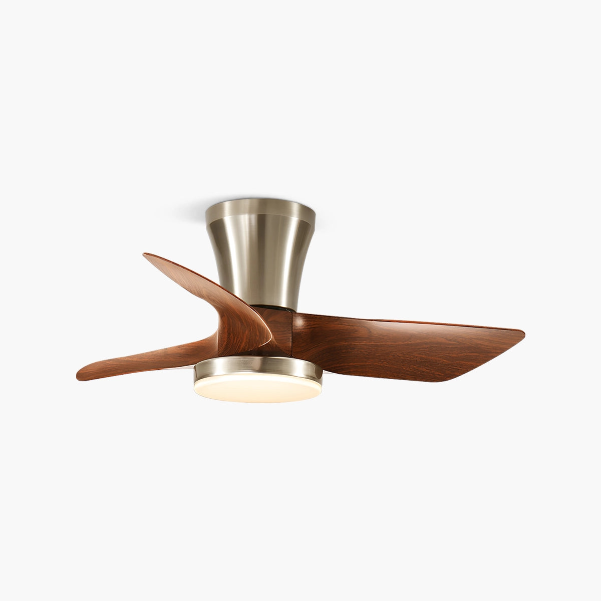 Antizer Nordic LED Ceiling Fan with Light for Living Room