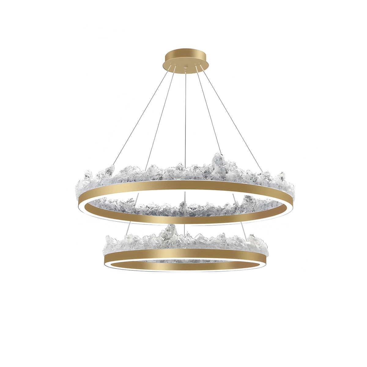 Antizer Modern Light Luxury Iceberg Chandelier