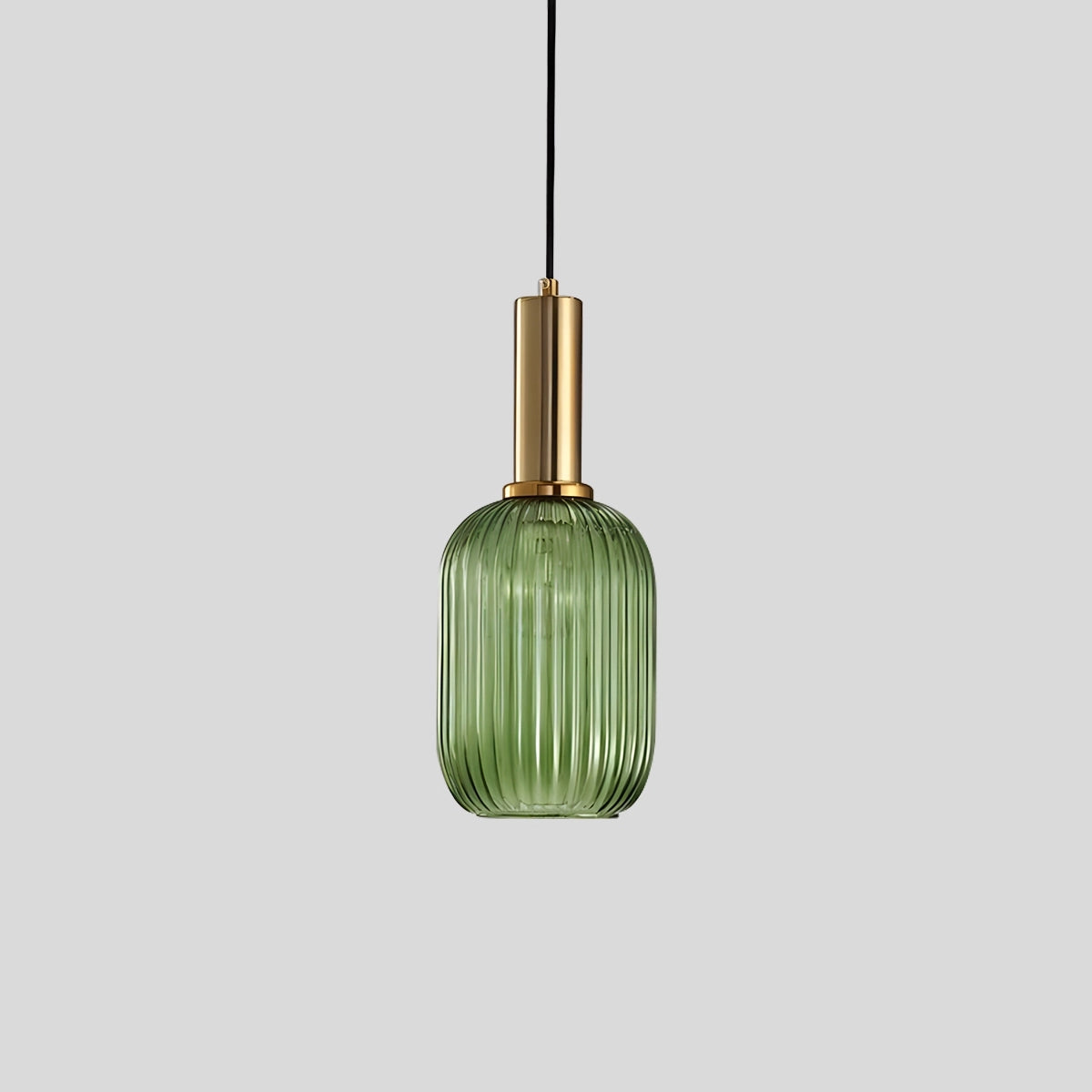 Antizer Nordic Vintage Glass Striped Pendeant Light