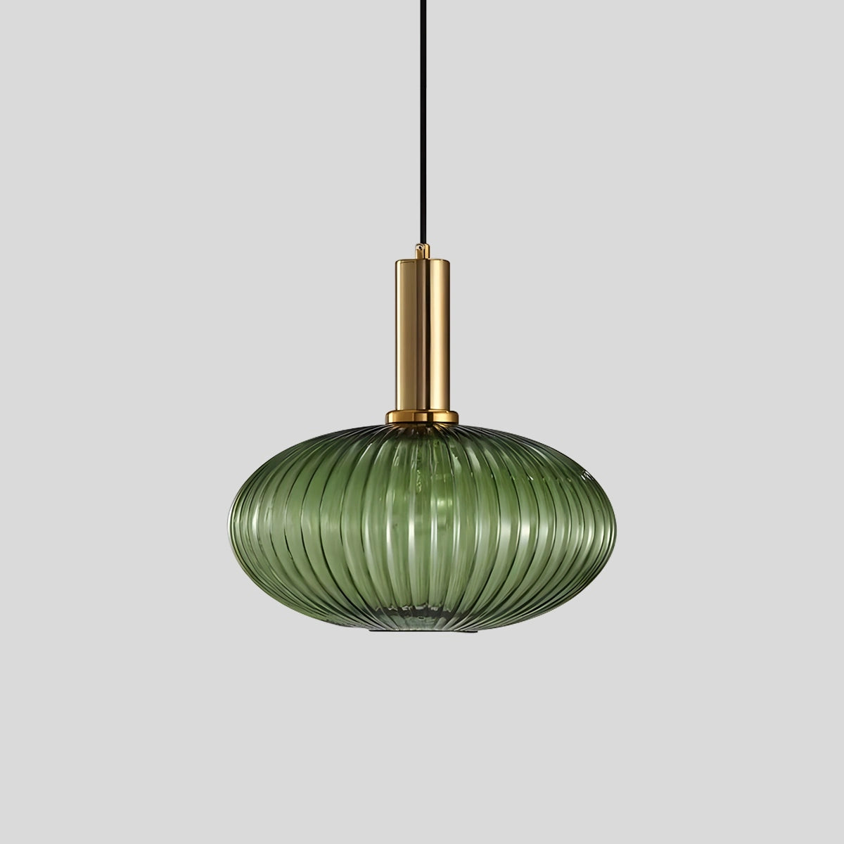 Antizer Nordic Vintage Glass Striped Pendeant Light