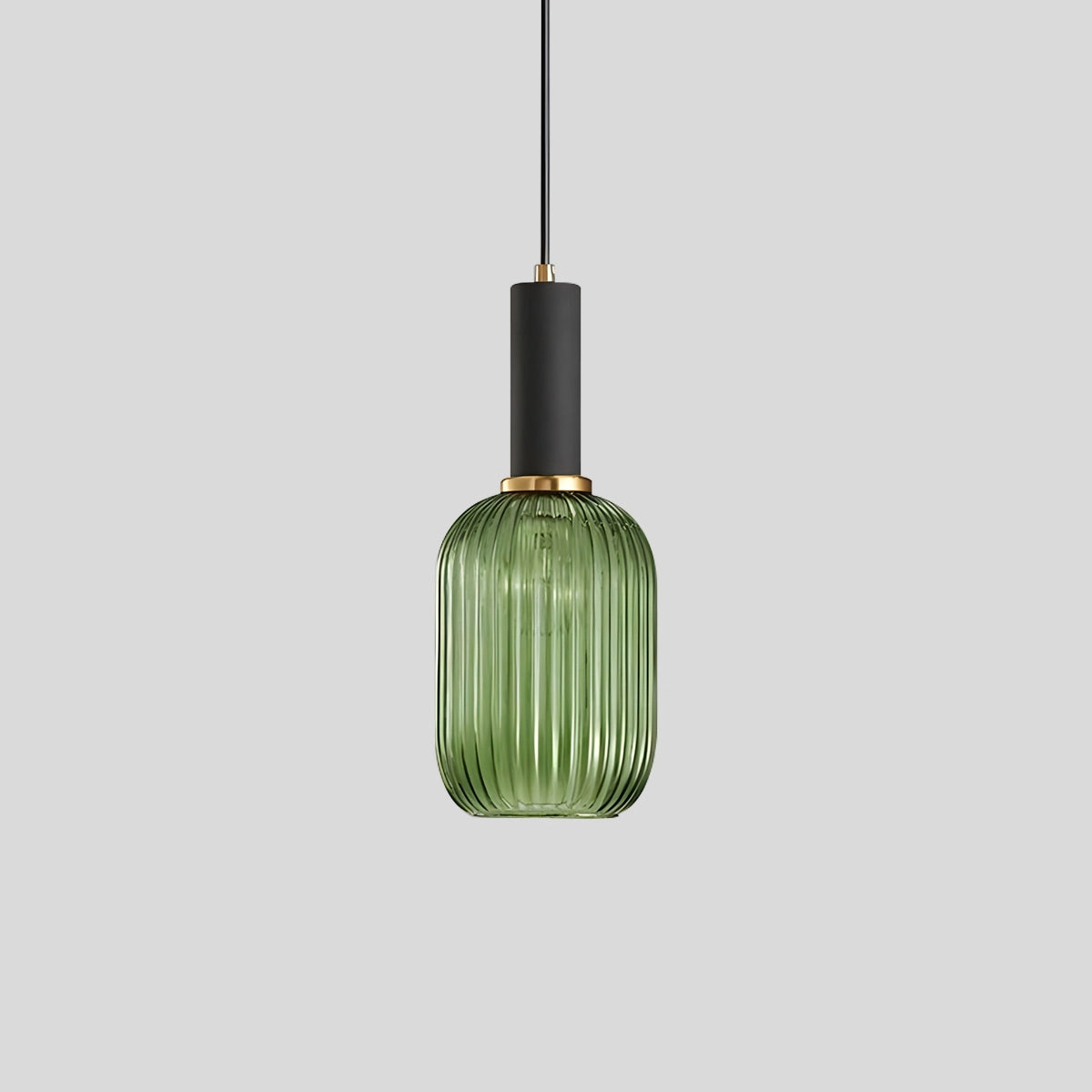 Antizer Nordic Vintage Glass Striped Pendeant Light