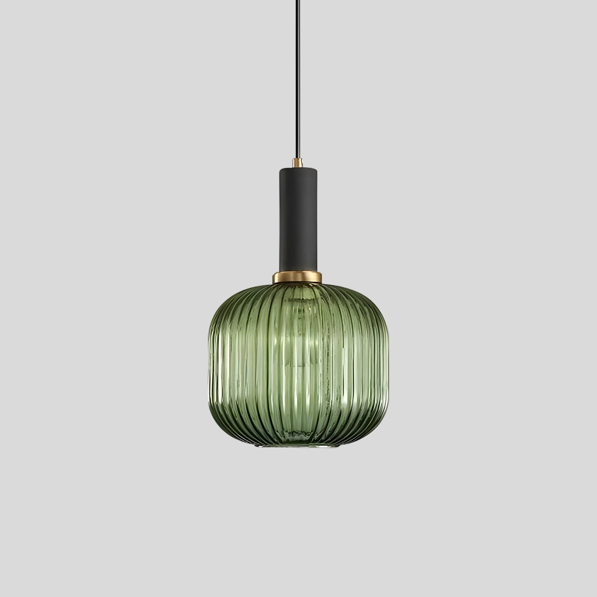Antizer Nordic Vintage Glass Striped Pendeant Light